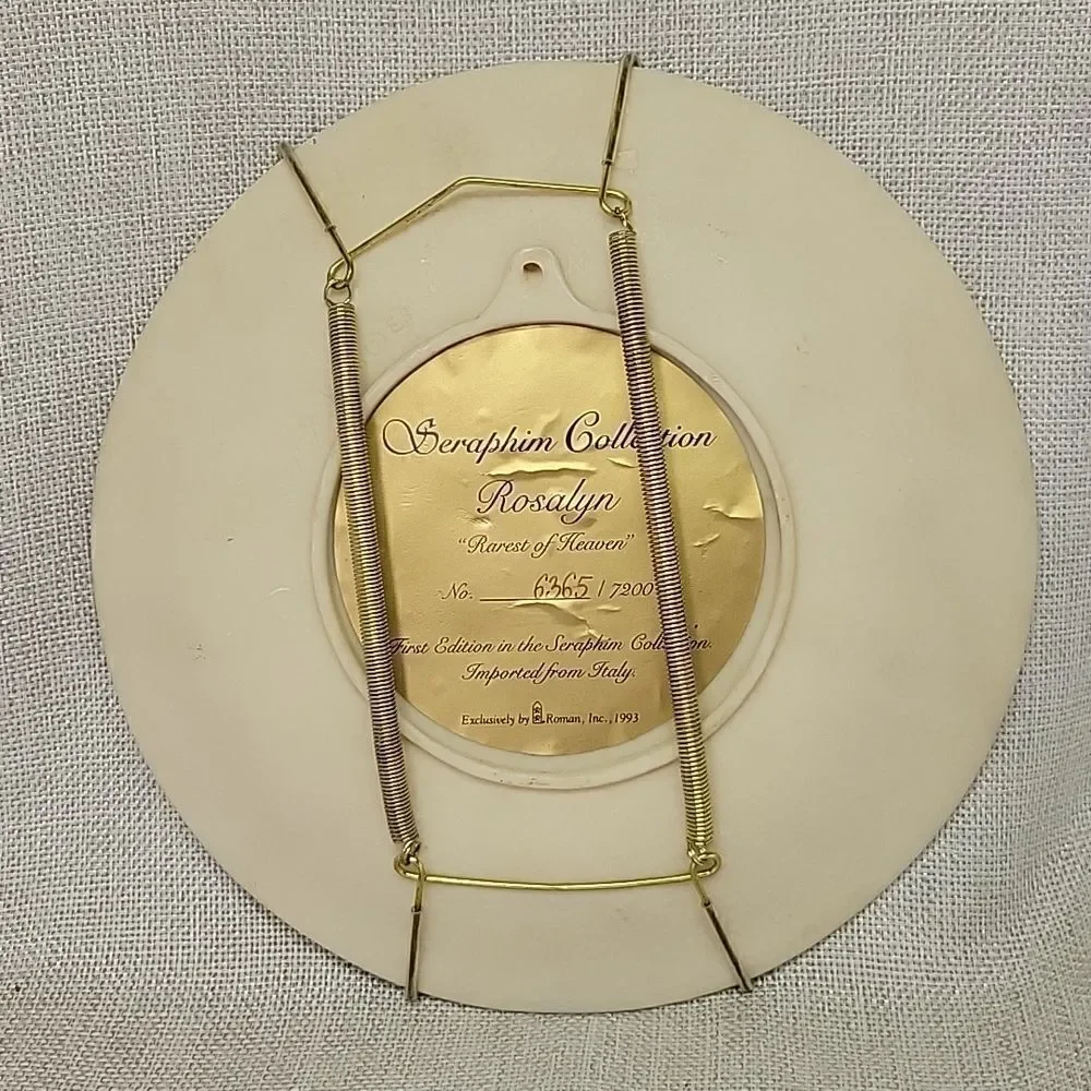 Seraphim  Collection  ROSALYN 'Rarest of Heaven'1st Edition & matching ornament.